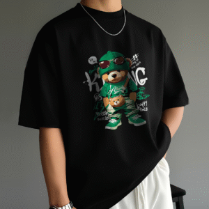 "Put On" T-shirt oversize homme en coton premium